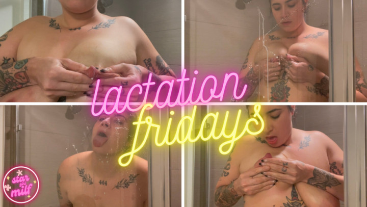 Poster for Manyvids Star - Lactation Fridays - 6 - Stargirlmilf - Lactating, Breast Milk Pumping, Mommy Roleplay (Сцеживание Грудного Молока)