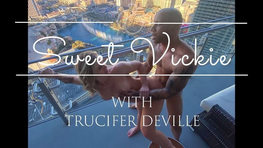 Poster for Sweetvickie Bbc Fucks My Pussy On The Balcony - Manyvids Model - Sweetvickie - Hot Wives, Milf, Interracial (Горячие Жёны)