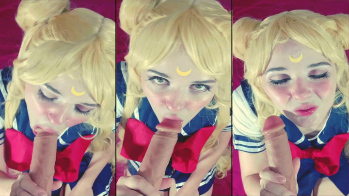 Poster for Lil Cosplay Slut - Manyvids Girl - Sailor Moon Cosplay: Pov Blowjob - May 25, 2020 - Cosplay, Blowjob (Лил Косплей Шлюха Минет)