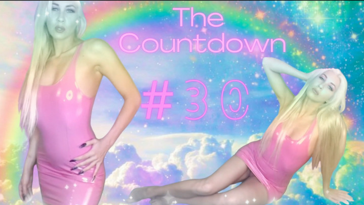 Poster for Allforlucky - Manyvids Star - Number 30 | The Countdown - Financial Domination, Mesmerize, Goddess Worship (Поклонение Богине)