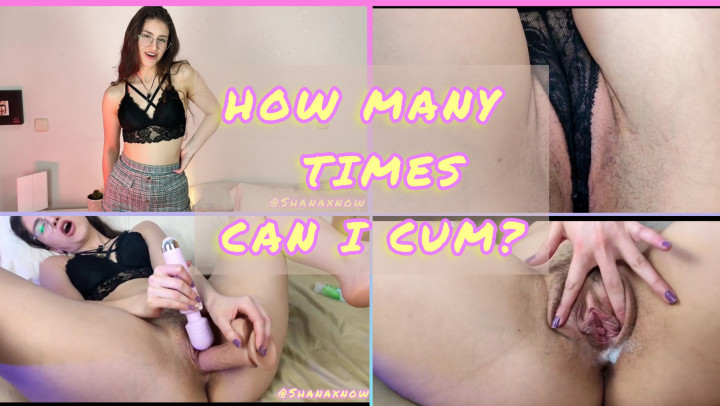 Poster for Shanaxnow - Manyvids Girl - Dirty Talking How Many Times Can I Cum - Moaningfetish, Joi (Шанакснов Джой)