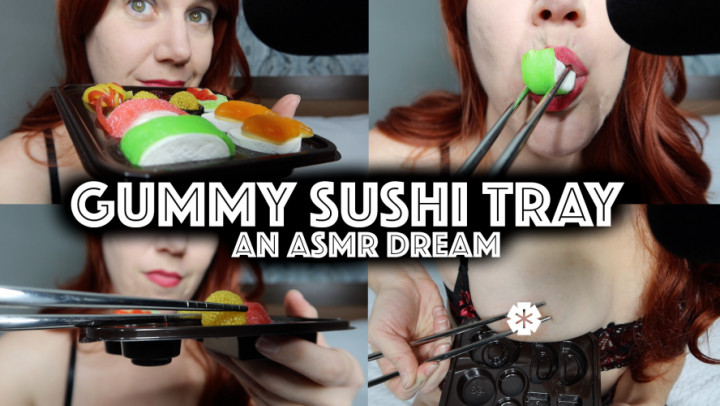 Poster for Gummy Sushi Tray - Feb 27, 2023 - Manyvids Girl - Ivystarshyne - Food, Food Porn (Пищевое Порно)