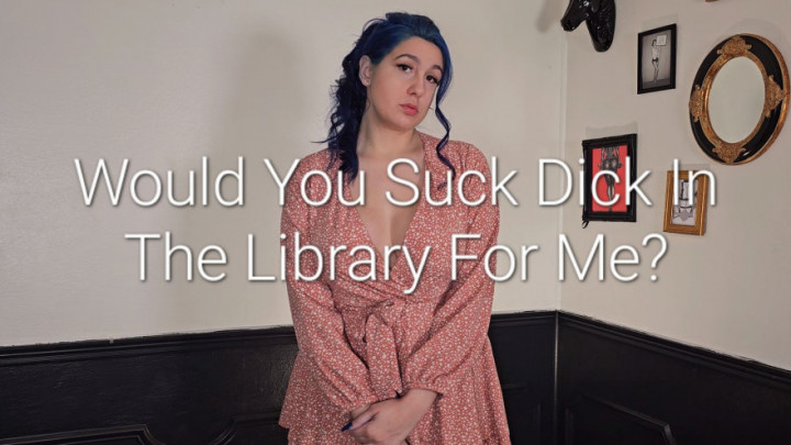 Poster for Freya Reign - Manyvids Girl - Would You Suck Dick For Me In The Library - Encouragedbi, Girlfriendexperience (Фрея Рейн Поощряемыйbi)