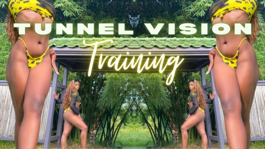 Poster for Manyvids Girl - Temptressblair Tunnel Vision Training - Temptressblair - Female Domination, Goddess Worship, Body Worship (Соблазнительница Блэр Женское Доминирование)