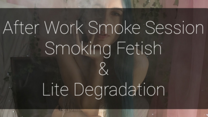 Poster for Freya Reign - Manyvids Star - After Work Smoking Session - Smoking, Nonnude (Фрея Рейн Курение)