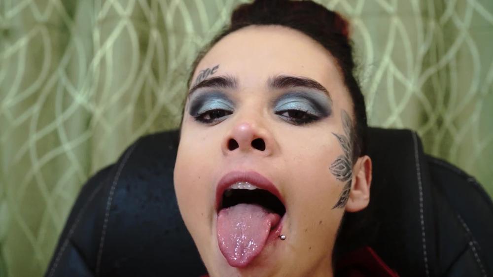 Poster for Manyvids Star - Gymbabe - Gymbabe Angry Boss Exciting Tongue Video - Gymbabe