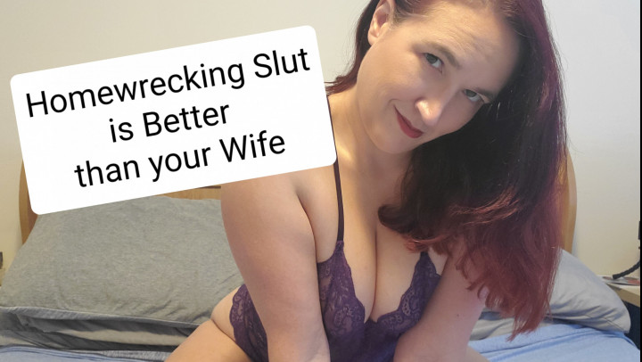 Poster for Alleriamystic - Manyvids Model - Homewrecker Fucks Better Than Your Wife - October 31, 2020 - Cheat, Pov, Solo Masturbation (Мошенничество)