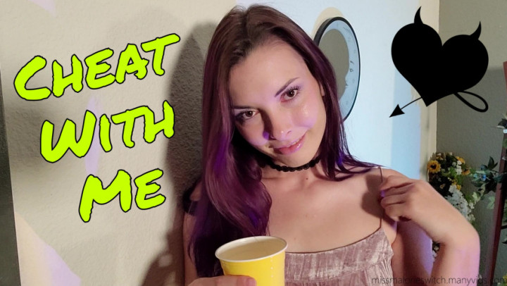 Poster for Cheat With Me - Miss Malorie Switch - Manyvids Star - Pov Blowjob, Cheating, Eye Contact (Мисс Мэлори Свитч Минет Pov)