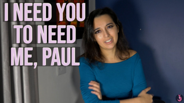 Poster for I Need You To Need Me Paul - Summer Fox - Manyvids Girl - Pov, Solo Female, Dildo Fucking (Летняя Лиса)