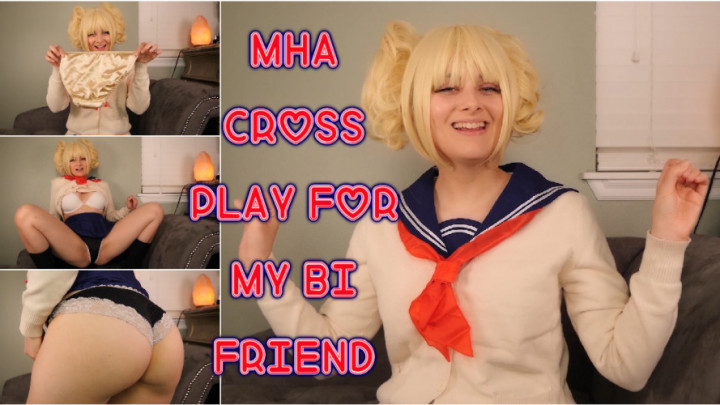 Poster for Mha Crossplay For My Bi Friend - November 02, 2020 - Ellie Idol - Manyvids Girl - Imposed Crossdressing, Cosplay, Feminization (Элли Айдол Косплей)