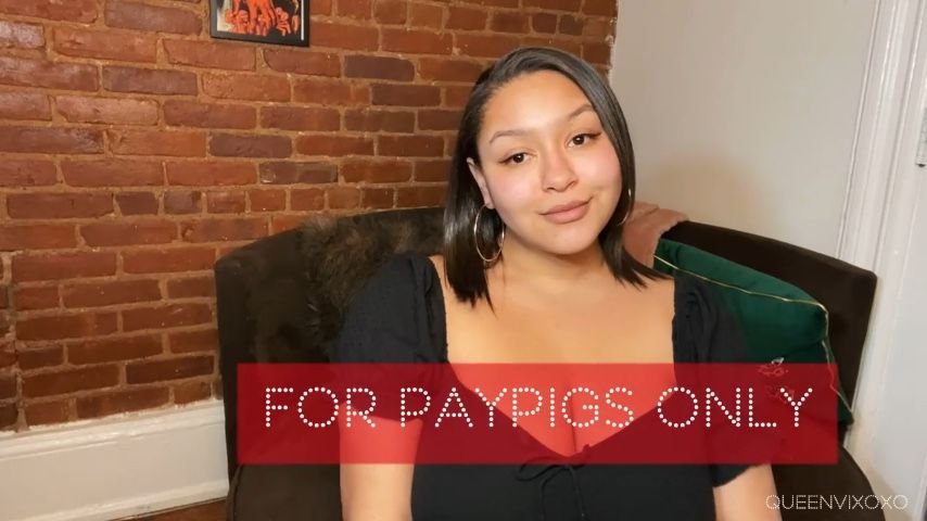 Poster for For Paypigs Only - Mar 29, 2021 - Queenvixoxo - Manyvids Star - Financial Domination, Sensual Domination, Sfw (Финансовое Господство)