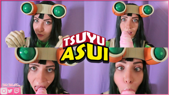 Poster for Tsuyu Asui'S Ahegao Blowjob V2 - Missmilarose - Manyvids Girl - Blowjob, Solo Female (Только Женщины)