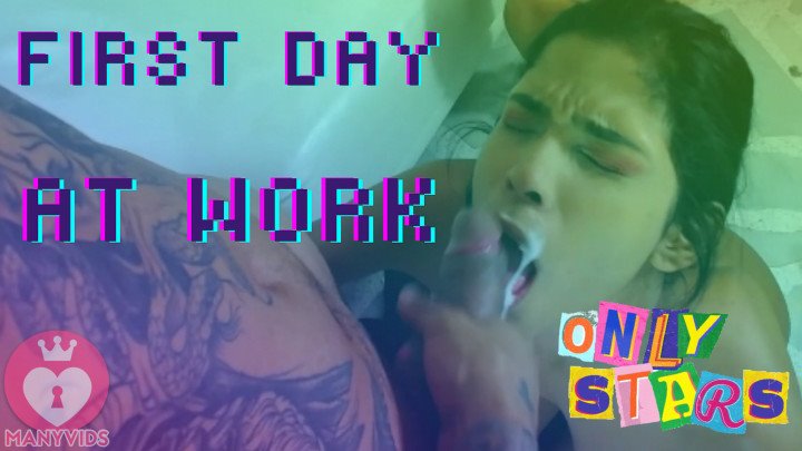 Poster for Onlystars - Onlystars New Trio First Day At Work - Manyvids Girl - Dps, New (Новый)