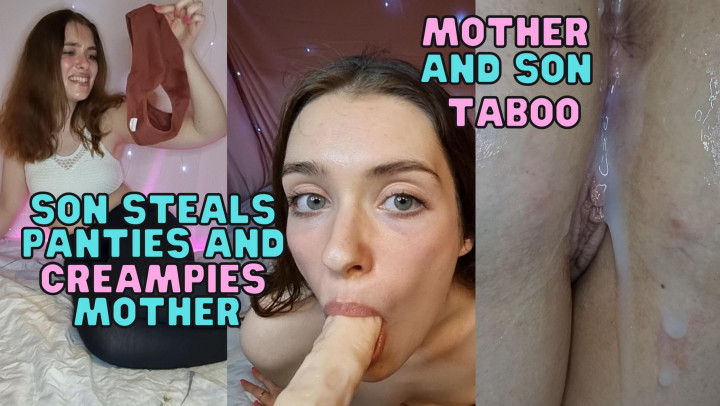 Poster for Mother And Son Taboo Panty Thief - April 27, 2022 - Wetschoolgirl - Manyvids Model - Bra & Panties, Family (Семья)