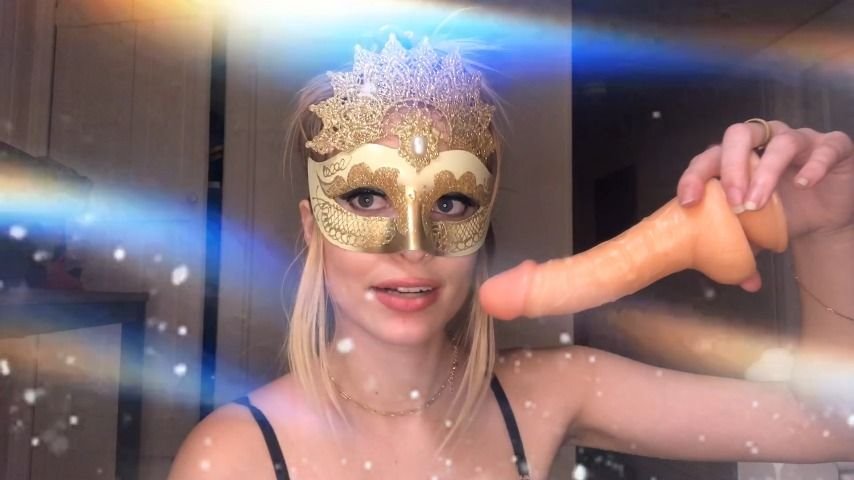 Poster for Manyvids Model - Beatrixlove Teaching You How To Suck Cock - Beatrixlove - Mask Fetish, Femdom, Blonde (Блондинка)