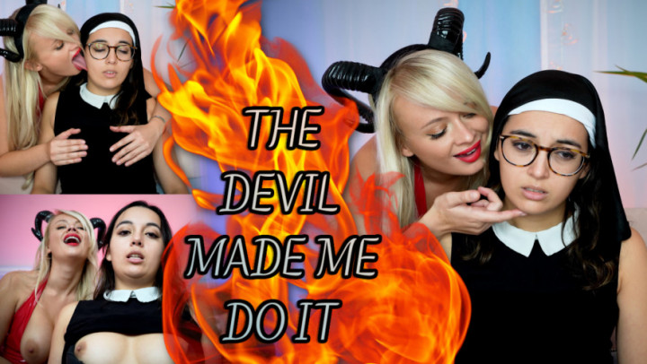 Poster for The Devil Made Me Do It - Manyvids Star - Peachyskye - Taboo, Role Play, Halloween (Табу)