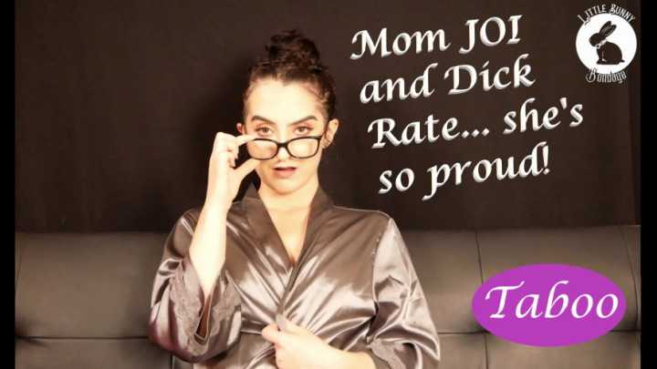 Poster for Littlebunnyb - Manyvids Girl - Mom Rates Your Dick And Joi - Jul 27, 2022 - Mommy Roleplay, Joi, Cum Play (Джой)