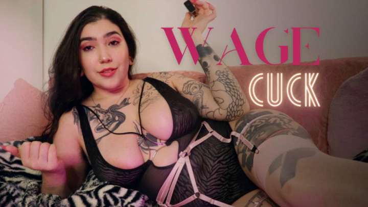 Poster for Wage Cuck By Devillish Goddess Ileana - Manyvids Model - Devillishgoddess - Bigboobs, Femdompov