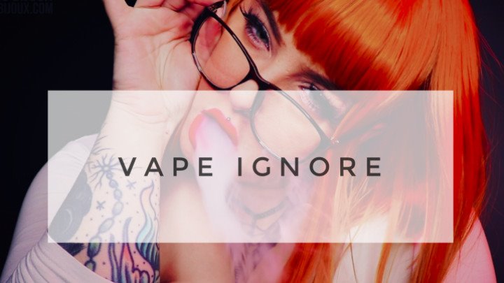 Poster for Mistressbijoux Vape Ignore - Mistressbijoux - Manyvids Girl - Smoking, Femdom Pov (Курение)