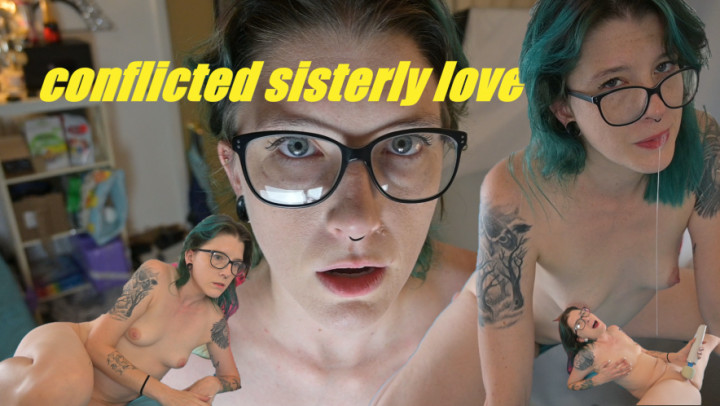 Poster for Conflicted Sister Caves Into Taboo Love Story - June 20, 2023 - Miss Ellie - Manyvids Model - Family, Dirty Talking (Мисс Элли Грязные Разговоры)