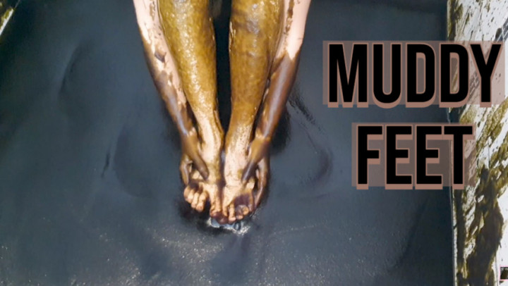 Poster for Manyvids Model - Muddy Feet - Summer Fox - Foot Fetish, Foot Play (Летняя Лиса Фут-Фетиш)