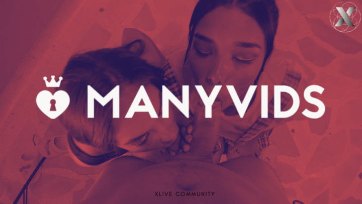 Poster for Mycousins Kneel Down To Suck My Dick!Pov - Manyvids Girl - Xlivestudio - Threesome, Povblowjob (Секс Втроем)