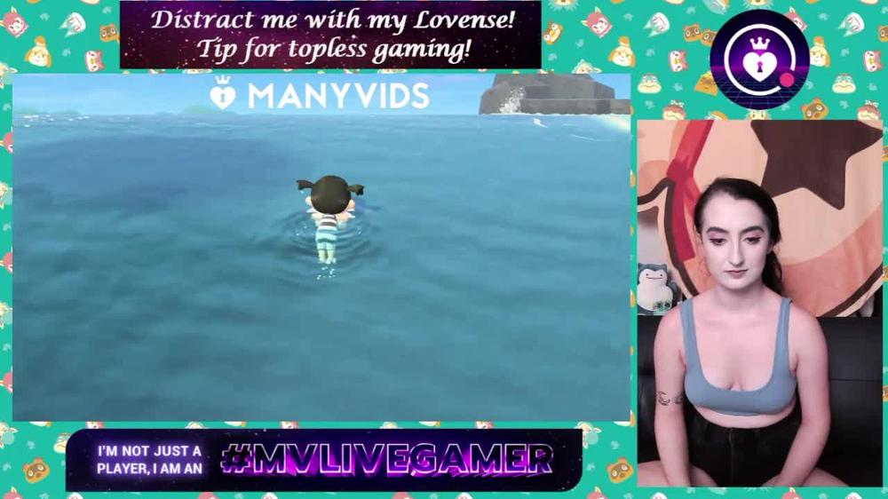 Poster for Manyvids Girl - Littlebunnyb - Gamer Vlog 5 - Sfw, Vlog, Gamer