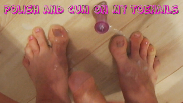 Poster for Polish And Cum On My Toenails - Manyvids Model - Jessica Sweet - Sissy Sluts, Nails, Cumshots (Джессика Свит Кончают)