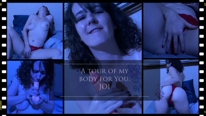 Poster for Mixxxie - A Tour Of My Body For You - Joi - Manyvids Star - Joi, Ass Shaking (Джой)