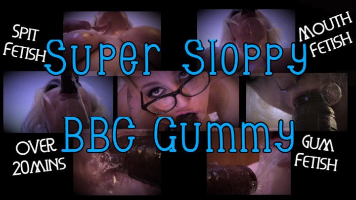 Poster for Manyvids Model - Goddesszora - Goddesszora Super Sloppy Bbc Gummy - Blowjob, Mouth Fetish, Bbc (Богинязора Фетиш Рта)