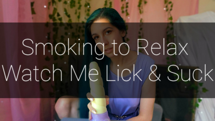 Poster for Manyvids Model - Freya Reign - Smoking To Relax: Bj And Smoking - Bigtoys, Blowjob (Фрея Рейн Минет)