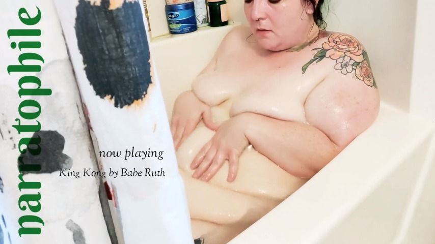 Poster for Manyvids Star - Narratophile - Relaxing Bath: Playing With My Belly - Belly Fetish, Bathtub Fetish (Нарратофил Фетиш В Ванной)