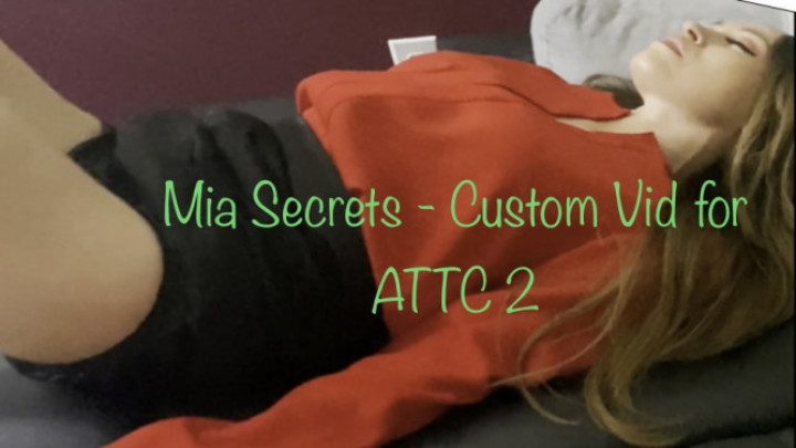 Poster for Mia Secrets Custom Video For Attc 2 - Mia Secrets - Manyvids Girl - Asian, Pov, Cosplay (Секреты Мии Азиатский)