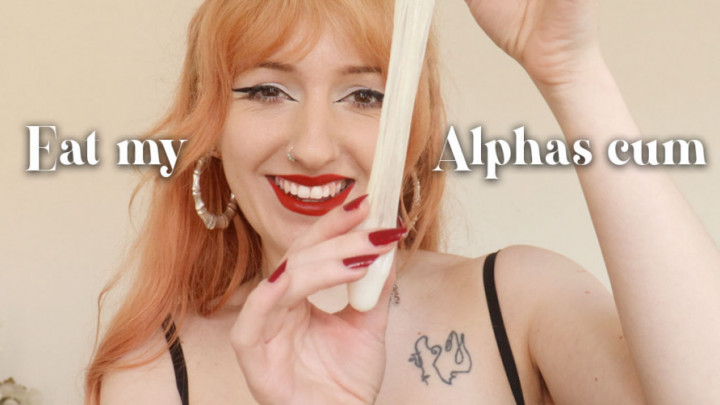 Poster for Manyvids Girl - Eat My Alphas Cum! Cuck - Ellie Haze - Sfw, Cuckolding (Элли Хейз)