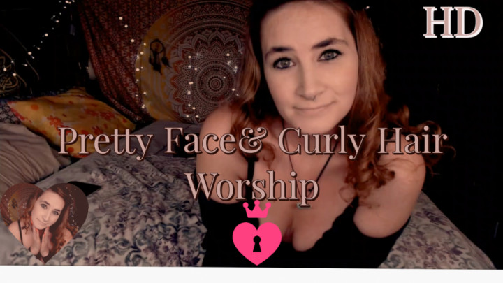 Poster for Pretty Face And Curly Hair Worship - March 30, 2020 - May Mordabito - Manyvids Girl - Long Nails, Breast Bouncing, Face Fetish (Май Мордабито Длинные Ногти)