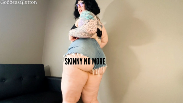 Poster for Skinny No More - Bbw Femdom Feeder - Manyvids Model - Goddessglutton - Bbw Female Domination, Fat, Feeder/Feedee (Женское Доминирование Bbw)