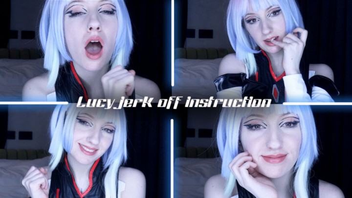 Poster for Lucy Cyberpunk) Jerk Off Instruction - Ellie Haze - Manyvids Model - Cosplay, Jerk Off Instruction, Sfw (Элли Хейз)