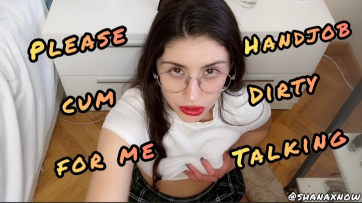 Poster for Shanaxnow - Manyvids Star - Pov Handjob Dirty Talking Eye Contact - Handjobs, Eyeglasses (Шанакснов Рукоблудие)