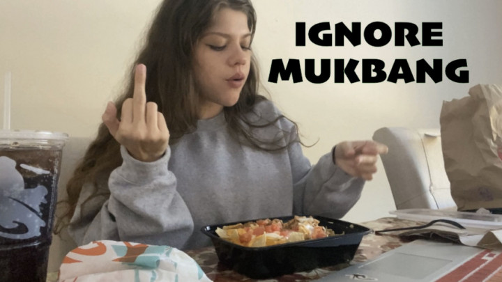 Poster for Manyvids Star - Kay Savage - Ignore Mukbang - Mukbang, Femdom, Eating (Кей Сэвидж Мукбанг)