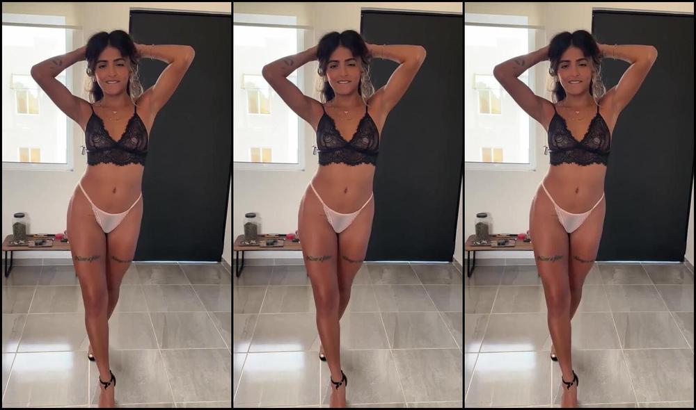 Kim Rampersad dominates and teases you in this kinky video for onlyfans.