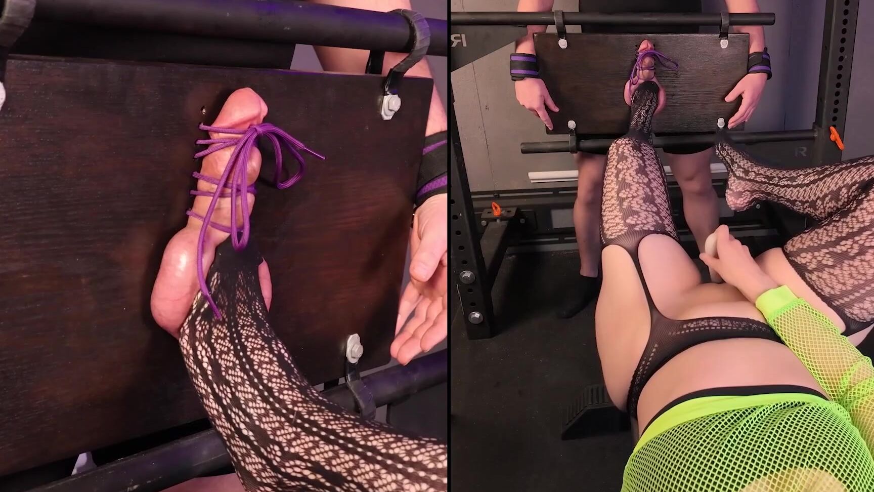 Dominafitness Nicknamed Dominafitness 01 20 2026 Onlyfans Video Playing With The Pillory Setup Again But This Time Using The Slots To Tie His Useless
