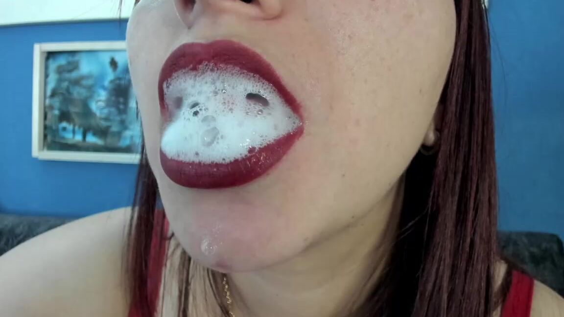 The Queen of Deepthroating: Coconutsex drools & gags on dildos and roughsex