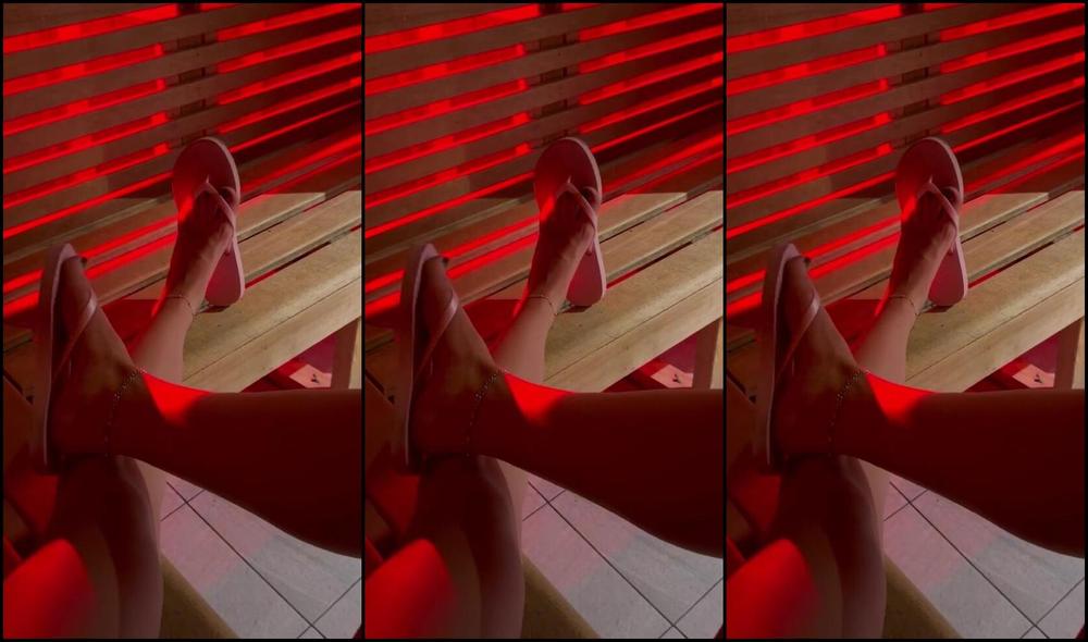 Bellayourgod dominates you with her feet in Onlyfans video You Dont Mind